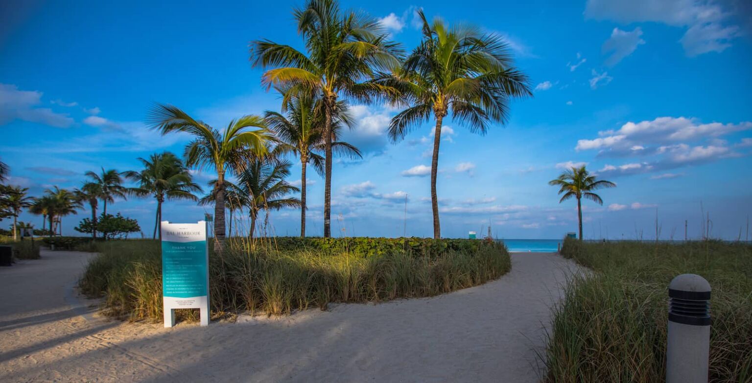 Beach Path Bal Harbour Village